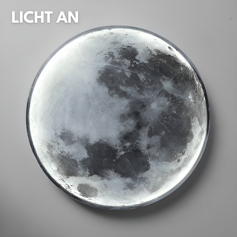 Lunar 3D-Moon-Wall-Lamp - Adjustable & Dimmable Moon-Wall-Lamp