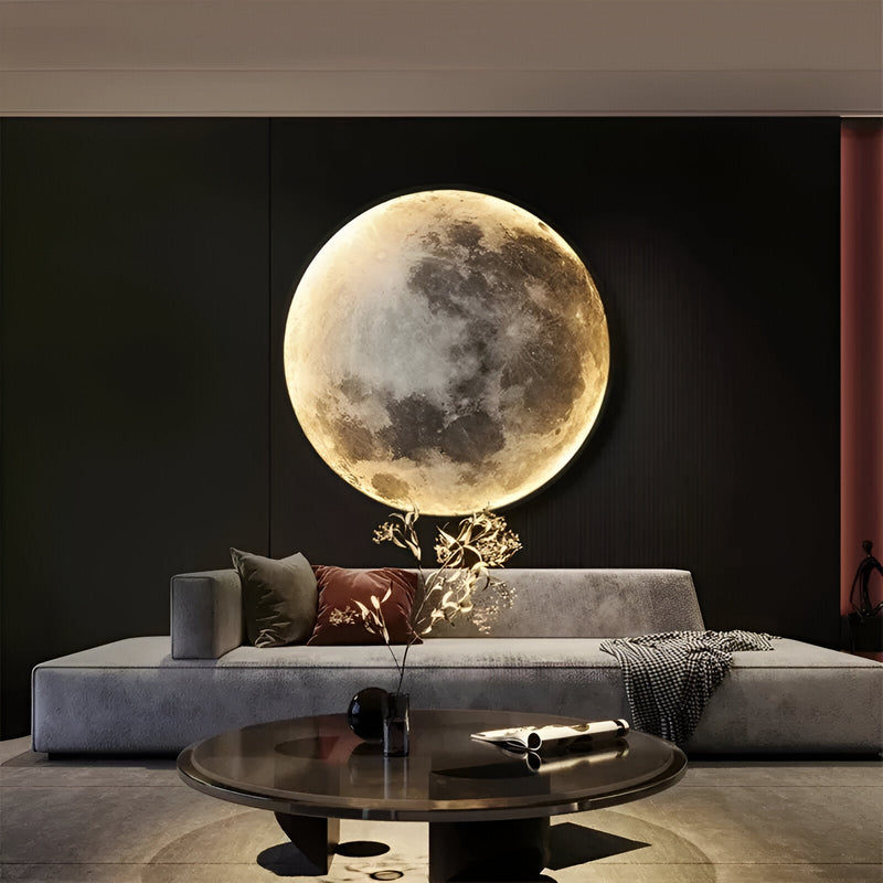 Lunar 3D-Moon-Wall-Lamp - Adjustable & Dimmable Moon-Wall-Lamp