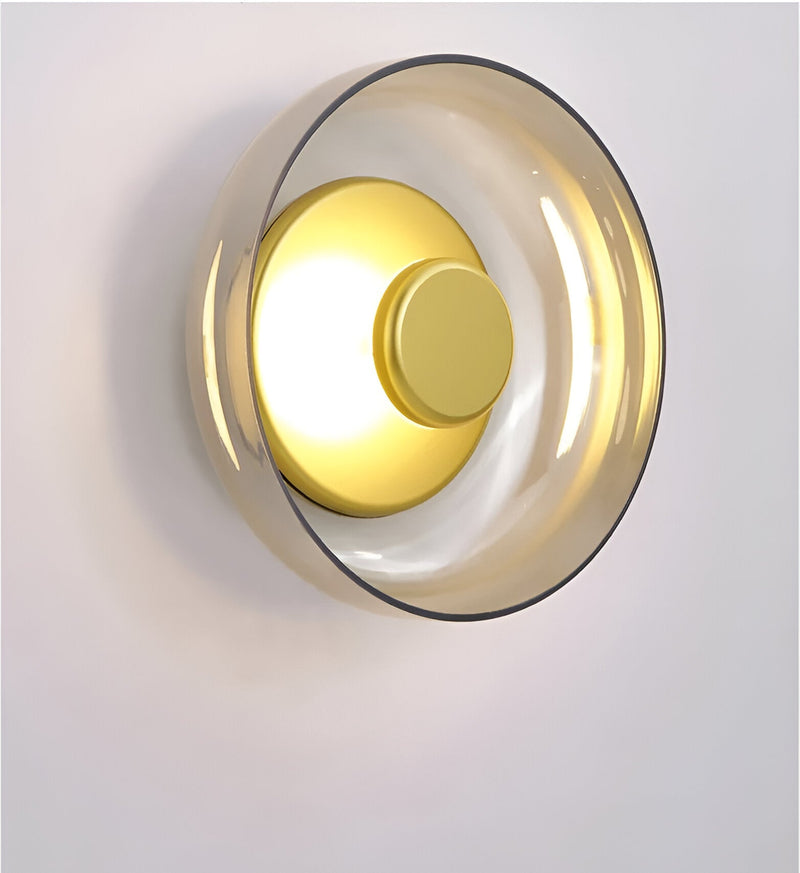 NordBowl Wall Light - Round Nordic Lighting - Glass Bowl Wall Lamp