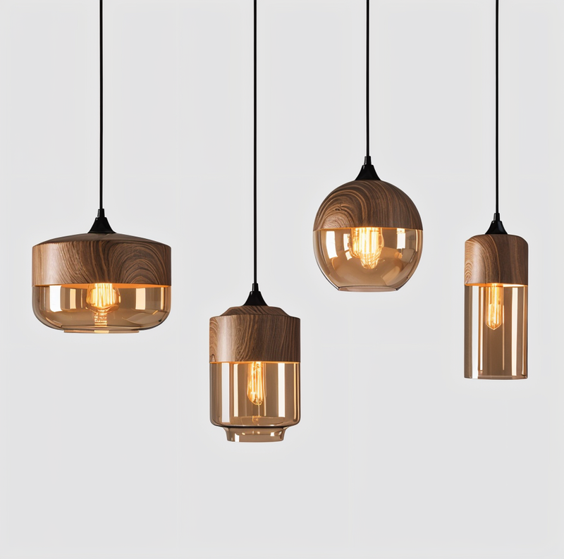 Nordic Gleam - Modern Loft-Retro-Glass-Pendant-Lights