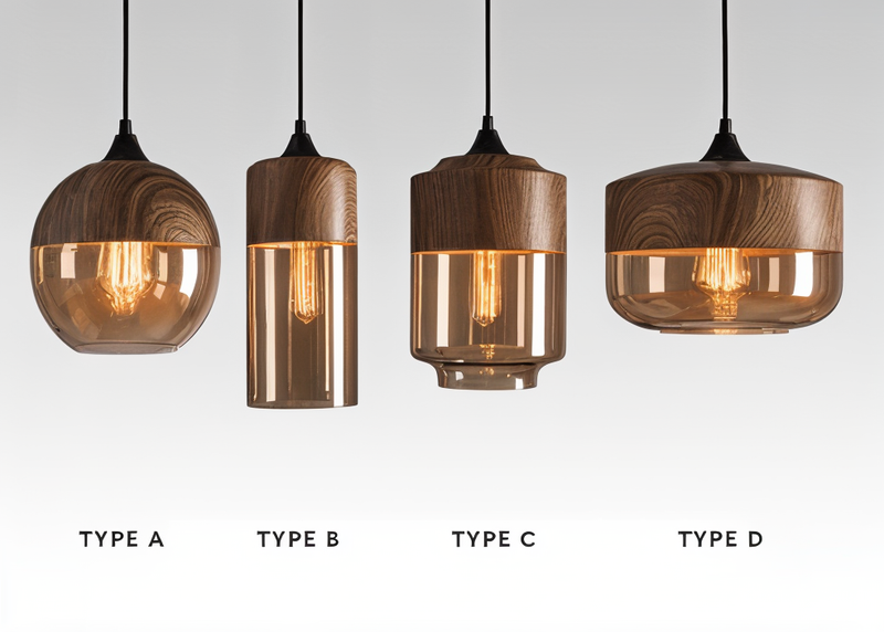 Nordic Gleam - Modern Loft-Retro-Glass-Pendant-Lights