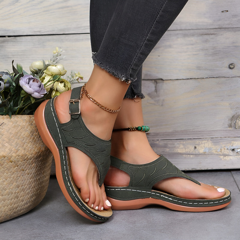 Ella - Fashionable Orthopedic Summer Sandal with Thick Sole