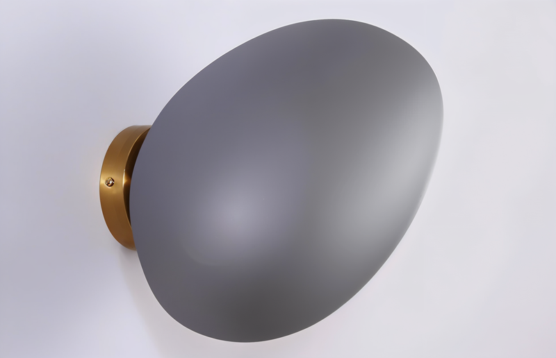 PebbleHue WallLight - Illuminating LED Wall Lamp made of Glass in Nordic Style