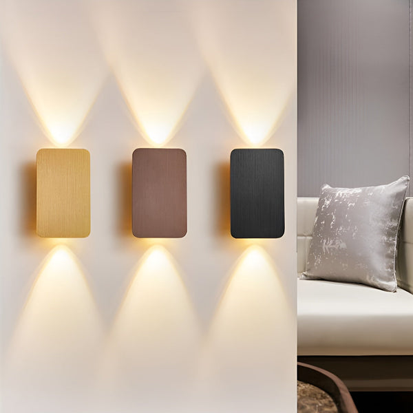 Mini-Rectangular LED Wall Light - Minimalist Wall Light - Flush Mount Wall Sconce