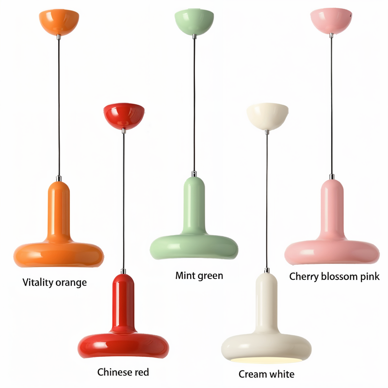 RetroPop Pendant Light - Bauhaus Macaron Hanging Lamps