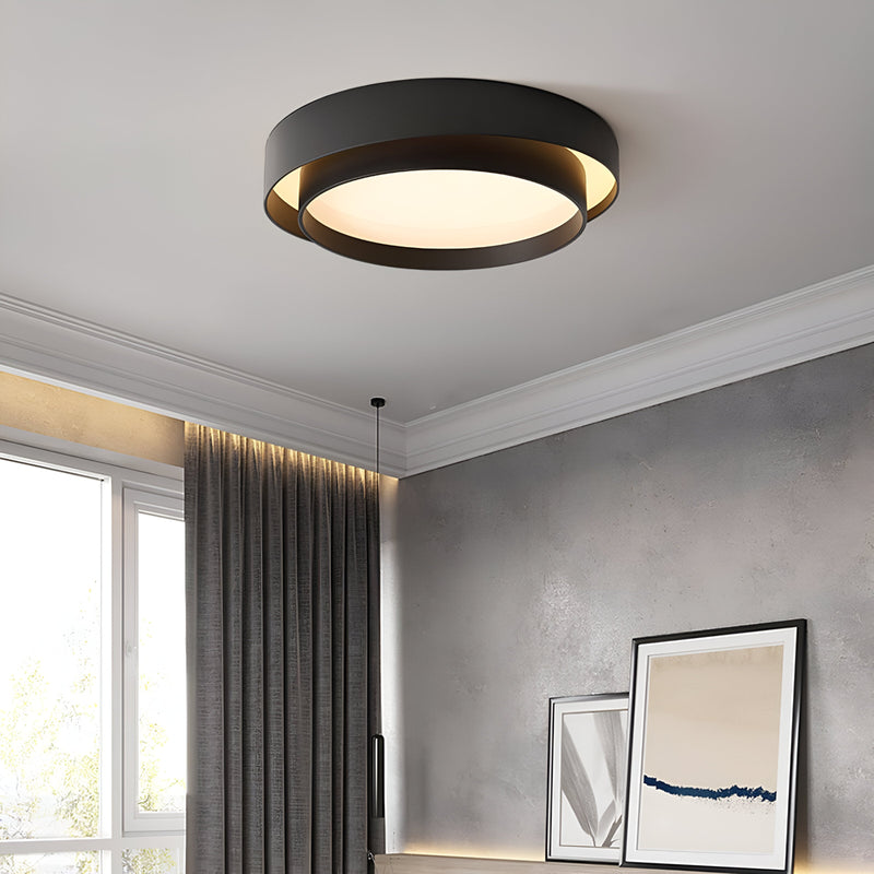 RingLight - LED Round Flush Mount Ceiling Light - Surface Mount Ceiling Light