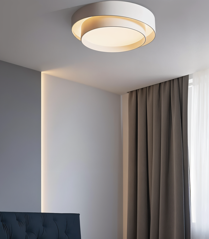 RingLight - LED Round Flush Mount Ceiling Light - Surface Mount Ceiling Light