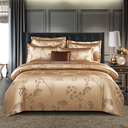 Satin Splendor Duvet - Duvet Cover Satin - Premium Jacquard Bed Linen - European Bed Linen Set