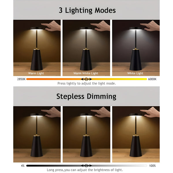 Sleek Lamp - Wireless Luxury Table Lamp for Modern Ambiance