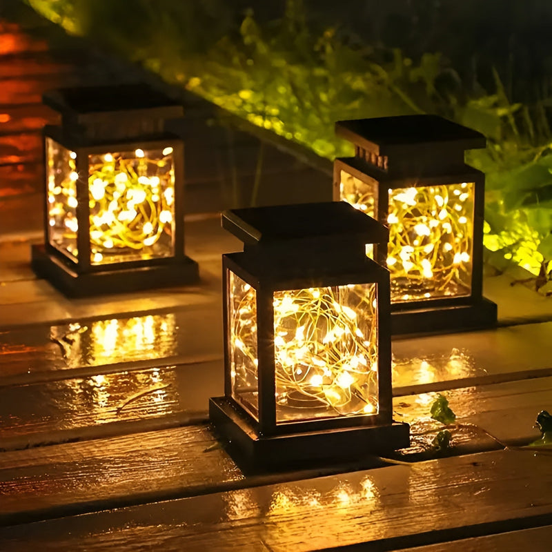 Magic Lantern - Solar powered light bulbs with dual panel control