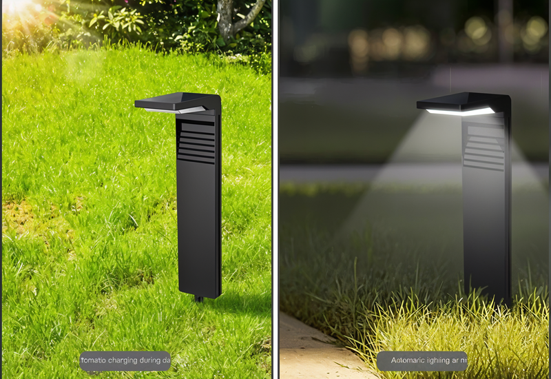 SolShine - Solar-L-shaped garden lights with IP66 waterproofing