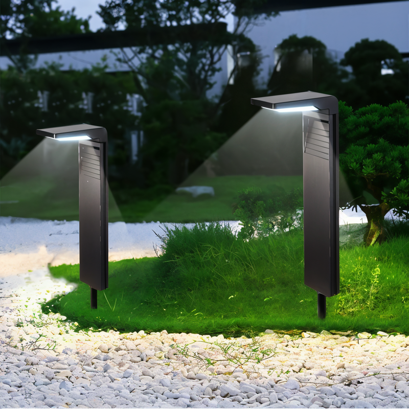 SolShine - Solar-L-shaped garden lights with IP66 waterproofing