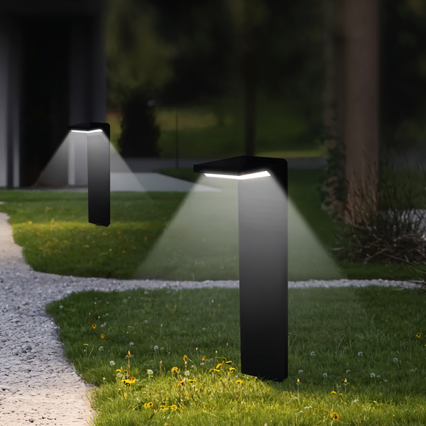 SolShine - Solar-L-shaped garden lights with IP66 waterproofing