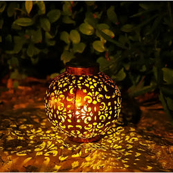 SolarGlow - Vintage Solar-powered Outdoor Lamp - Waterproof Outdoor Lamp