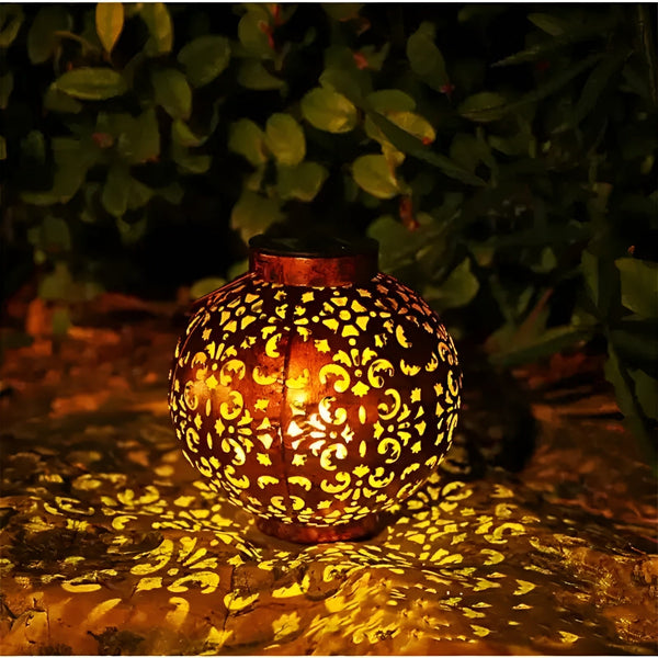 SolarGlow - Vintage Solar-powered Outdoor Lamp - Waterproof Outdoor Lamp