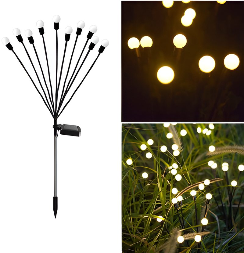 Solar Sparkle - Your outdoor area with vibrant firefly light