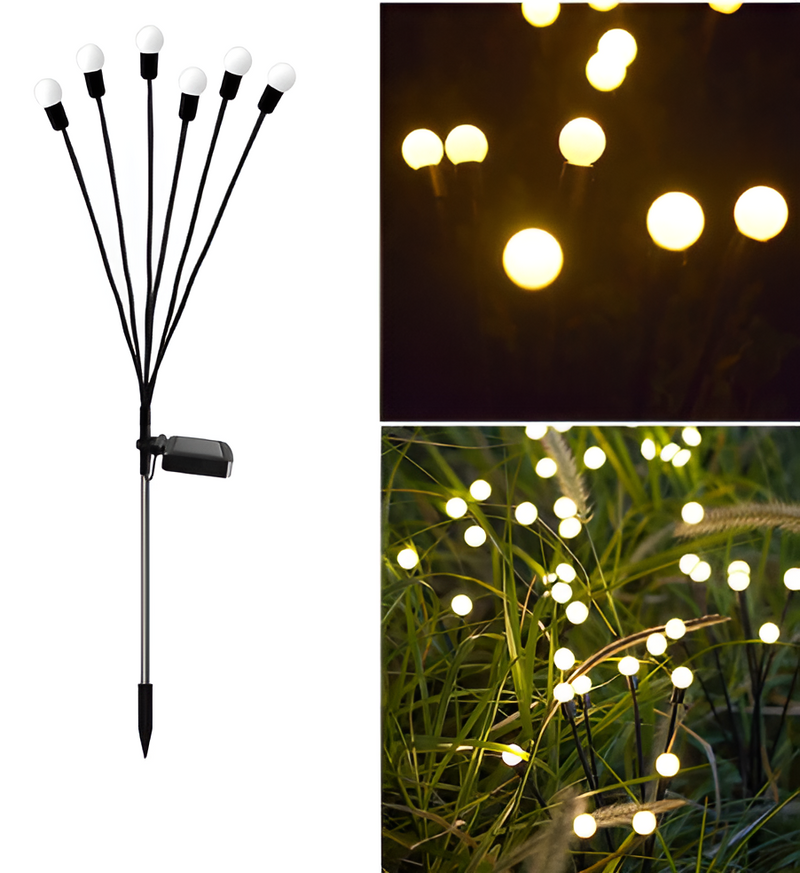 Solar Sparkle - Your outdoor area with vibrant firefly light