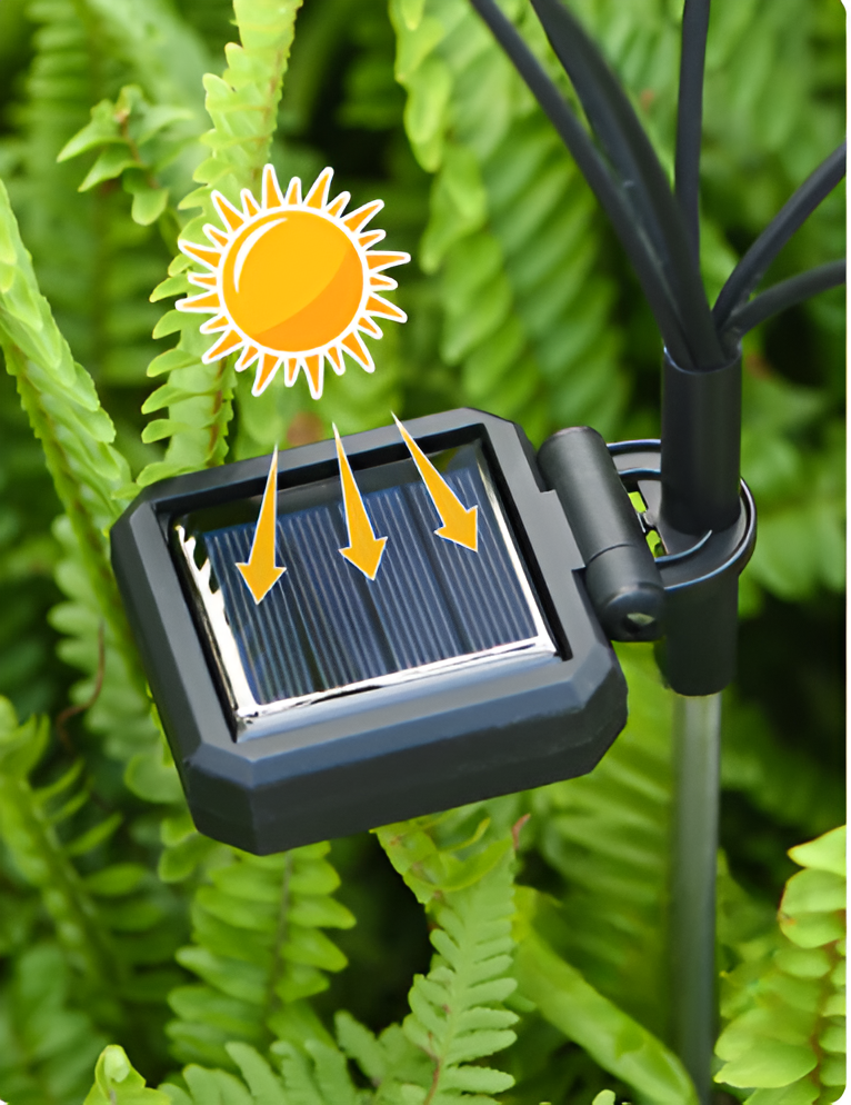 Solar Sparkle - Your outdoor area with vibrant firefly light