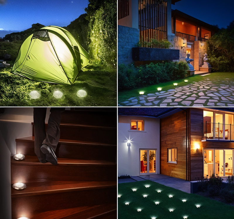 SunSparkle Solar Lights - 2-Pack LED Solar Outdoor Lighting