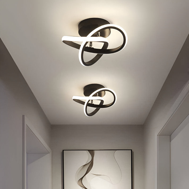 Swirl Ceiling Light - LED Ceiling Recessed Lights - Swirl Ceiling Light Artistic