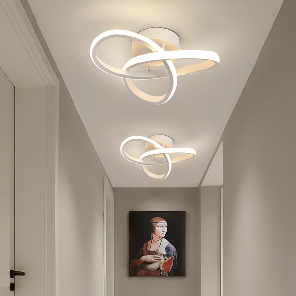 Swirl Ceiling Light - LED Ceiling Recessed Lights - Swirl Ceiling Light Artistic