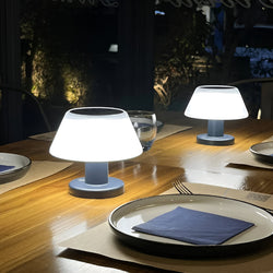 TinySolar Table Lamp - Solar Powered Table Lamp - Stylish Indoor and Outdoor Lighting