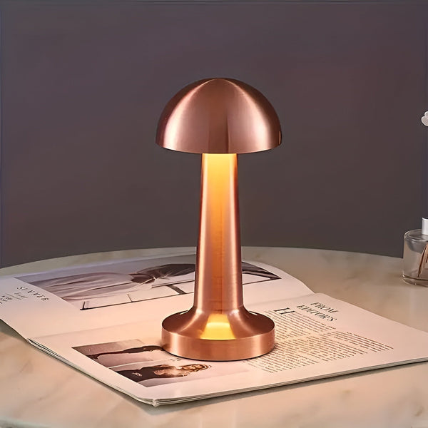 TopTouch Table Lamp - Wireless Retro Mushroom LED Light