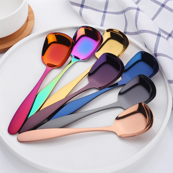 TrioLadle-3-piece serving spoon set in stainless steel - dish set