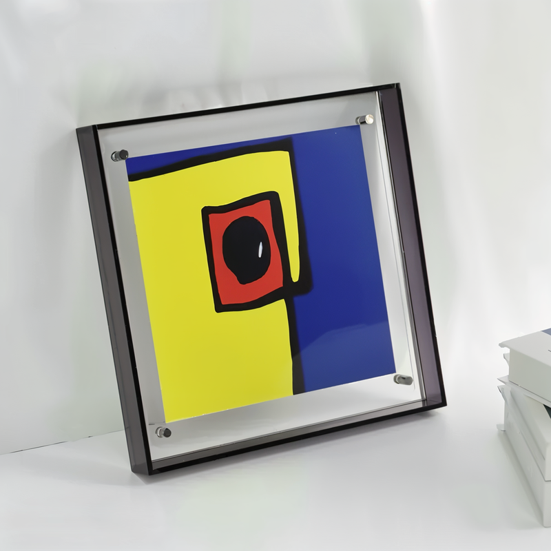 VividAcryl - Neon 80s Style Acrylic Floating Picture Frame