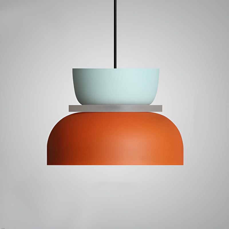 VividGlow- Lively Metal Macaron LED Hanging Pendant Light