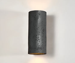 Cylinder Tube Wall Light - Wabi Sabi Stone Wall Sconce - Wall Spotlight LED Lighting