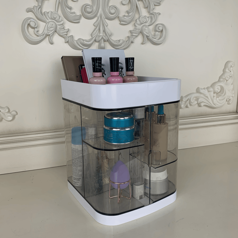 Prestige Acrylic Cosmetics Organizer with Spacious Drawers – Modern Storage for Skincare & Makeup Essentials