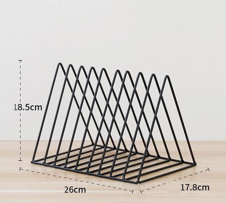 Geometric Magazine Rack