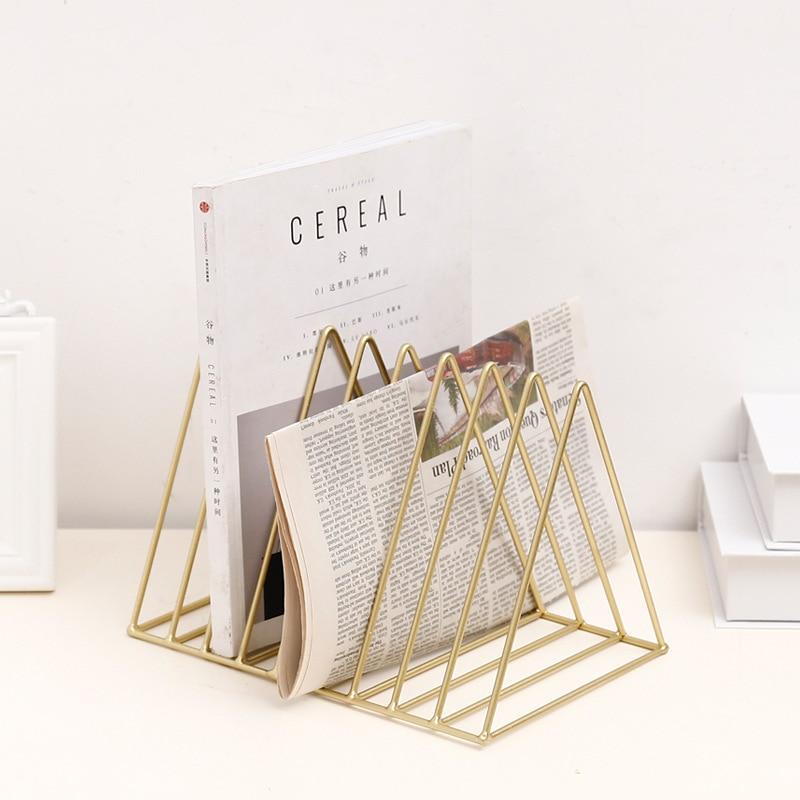 Geometric Magazine Rack