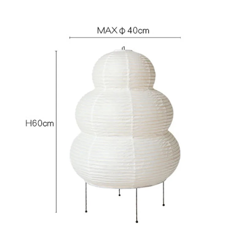 Japandi - Kimora Rice Paper Floor Lamp