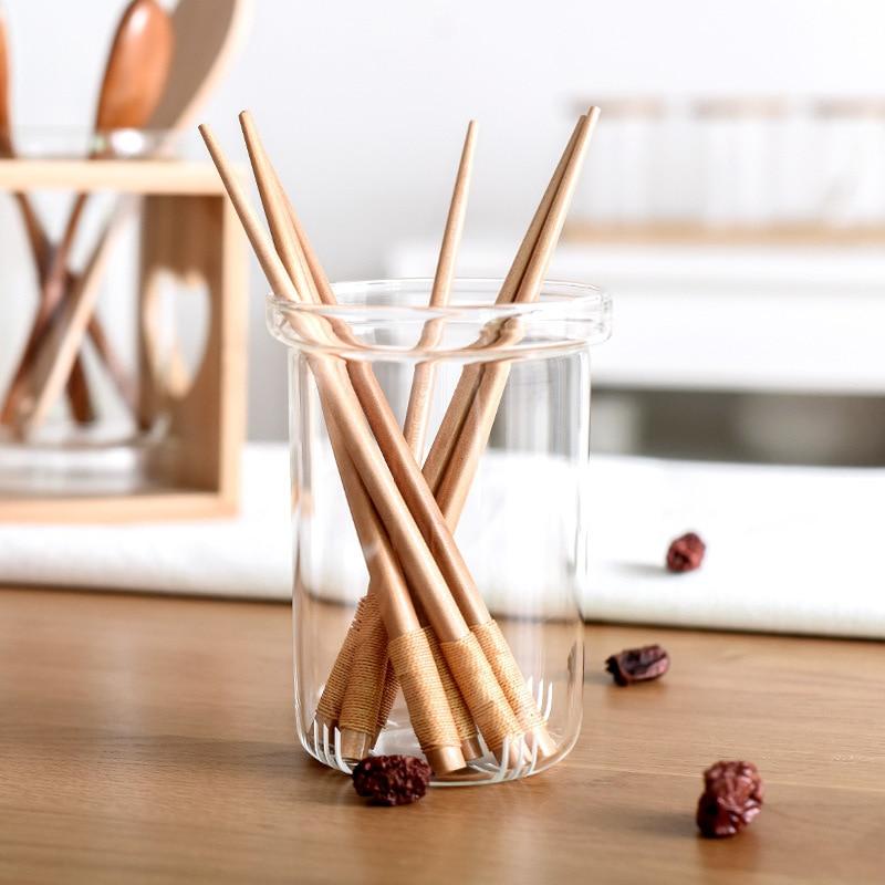 Wooden Cutlery Storage