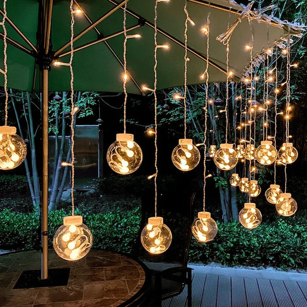 LED Waterproof Fairy String Lights | Outdoor Patio & Garden Decorative Lighting