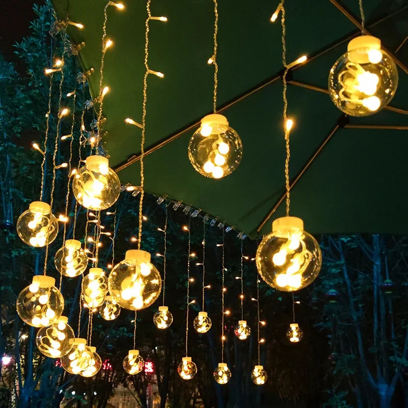 LED Waterproof Fairy String Lights | Outdoor Patio & Garden Decorative Lighting