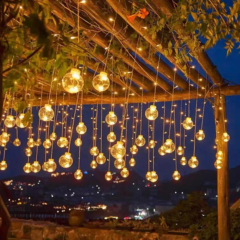 LED Waterproof Fairy String Lights | Outdoor Patio & Garden Decorative Lighting