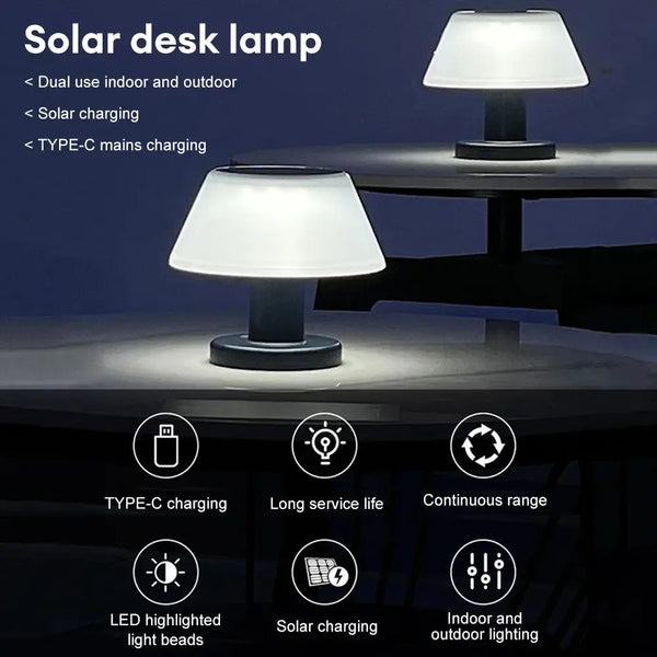 SolarZone - Solar Powered Table Lamp