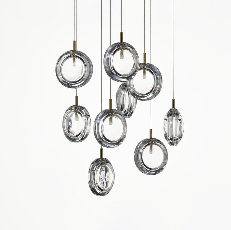 Miravique Glass Art  Pendant Lamp