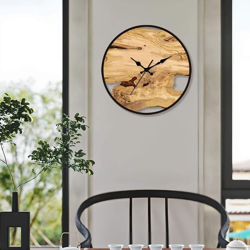 Miravique - Transparent Wall Clock for Modern and Elegant Design