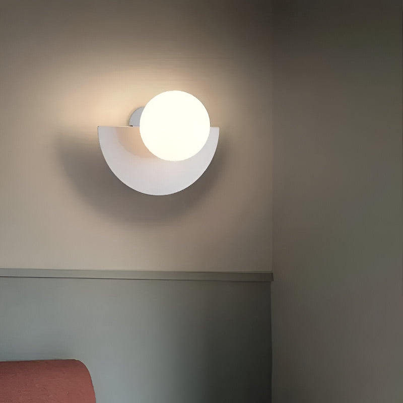 LumiSphere Light - Globe Lights - Modern Wall Lights - Plug-in Wall Lights - Wall Sconce Lights