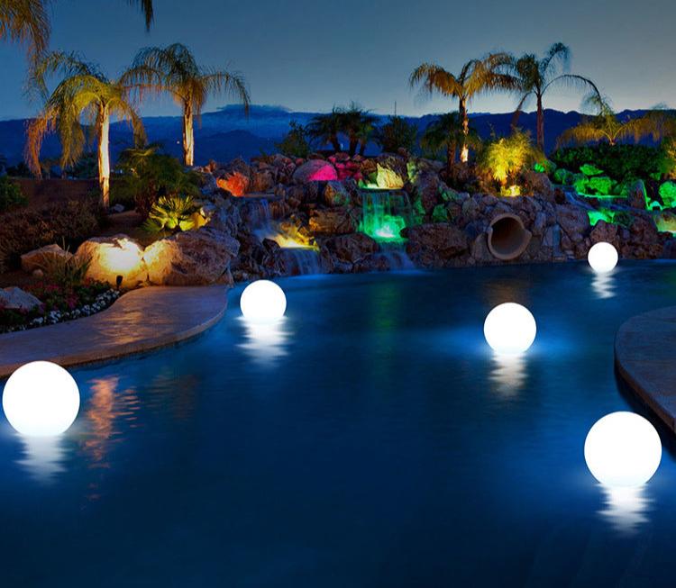 Waterproof LED Garden Ball Light RGB