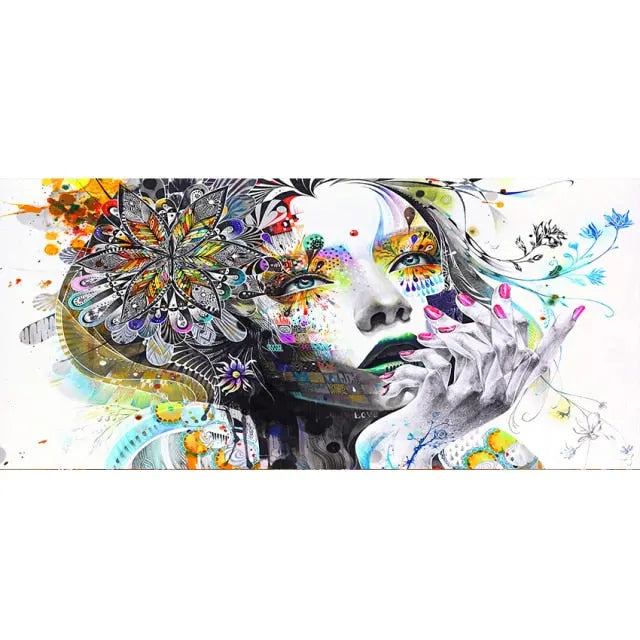 Mind Frequency Canvas Art