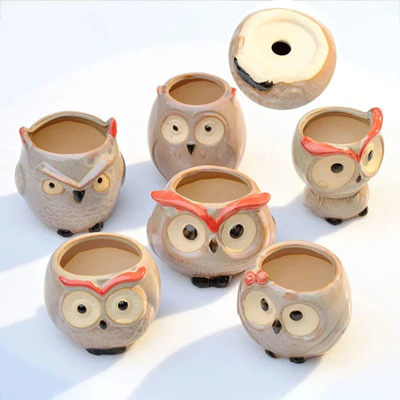 Flowerpot - Owl Mini