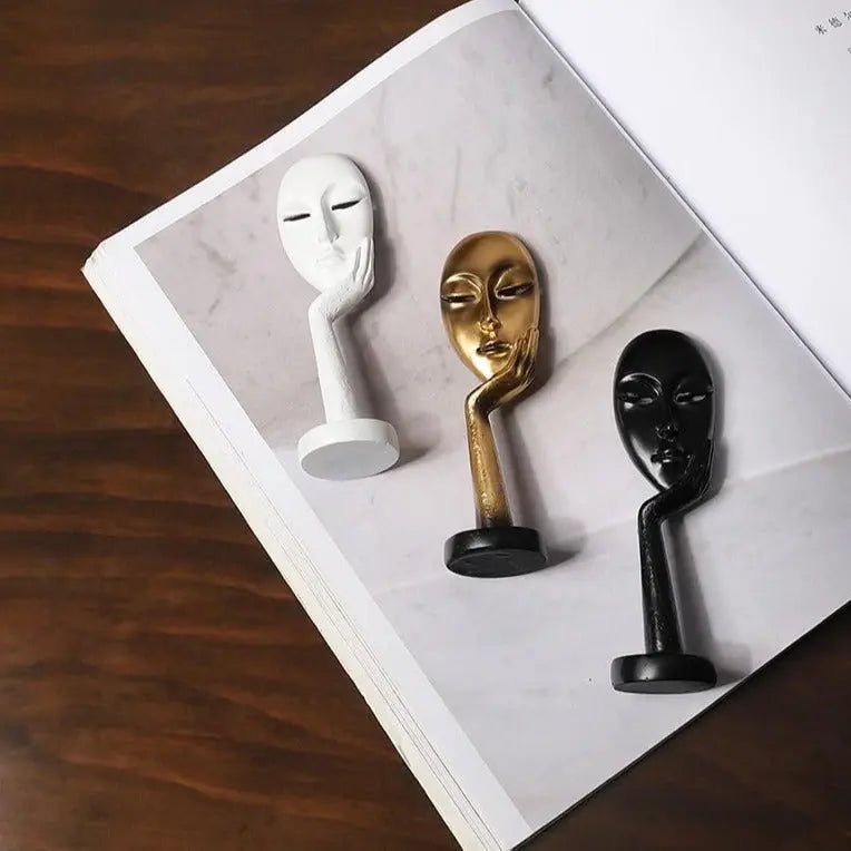 Miniature Mask Sculpture