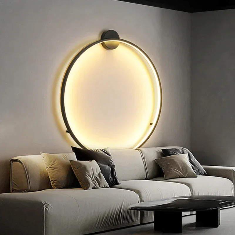 Wall Lamp - CircleGlow - Minimalist Design - Timeless Elegant