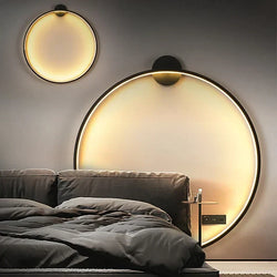 Wall Lamp - CircleGlow - Minimalist Design - Timeless Elegant