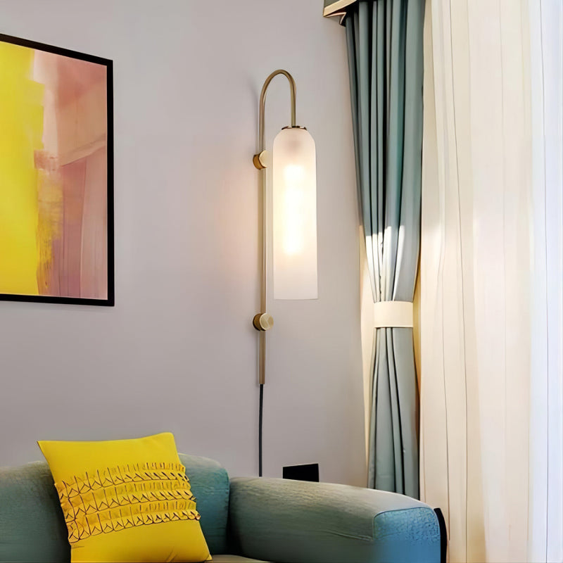 Miravique Glass Wall Lamp - Hardwired